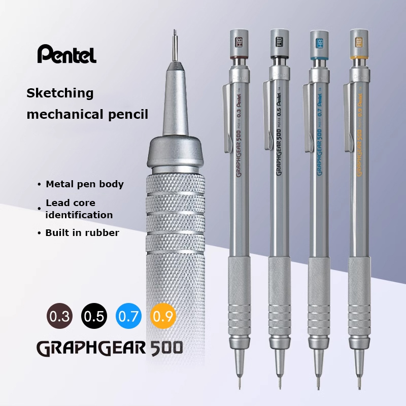 Pentel Pen Energel - Japão pentel gráfico engrenagem desenho metal