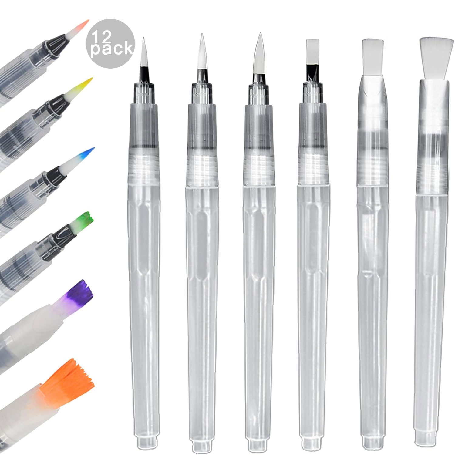 Correction Pen Fine - 6/12/18 pçs canetas pincel de cor