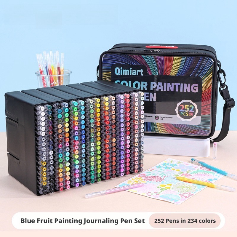 Conjunto de 252 Canetas de Gel - Correction Pen Fine avaliação e preço