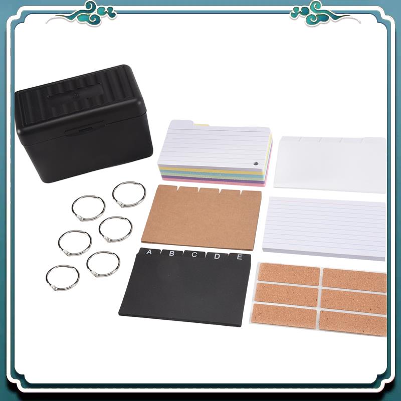 Conjunto de porta-cartões, cai - Card Index Box avaliação e preço