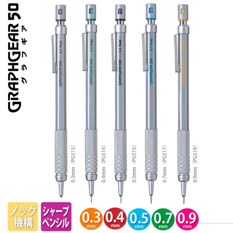 Pentel lápis mecânico graphgea - Pentel Pen Energel avaliação e preço