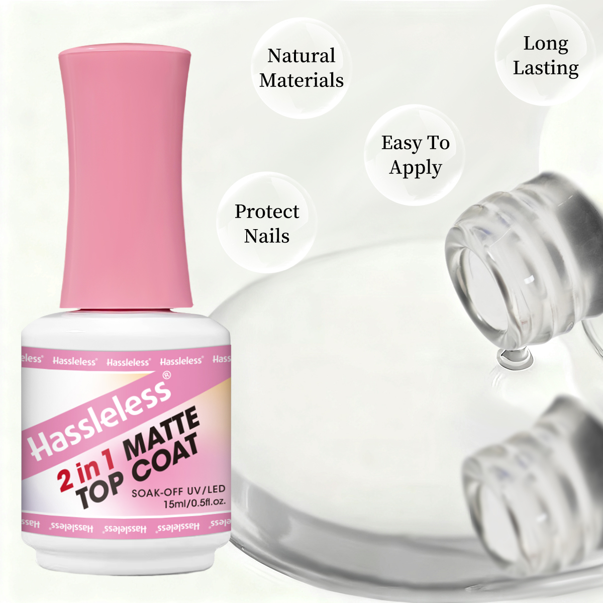Hassleless 15ml Pacote Único 2 - Gel Refill Pack avaliação e preço