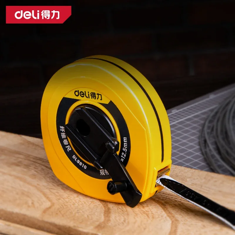 Deli 10/20/30/50m fita métrica - Tape Dispenser Weighted avaliação e preço